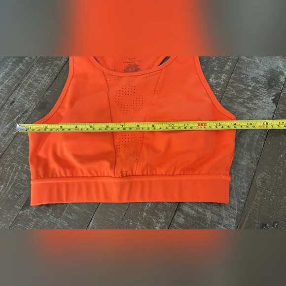 Sincerely Jules Orange Athletic Skort and Crop Top Set Active Tennis - Picture 8 of 11